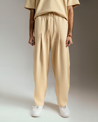 Heavy Interlock Sweatpants (Stone)