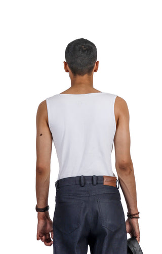 White Premium Tank Top